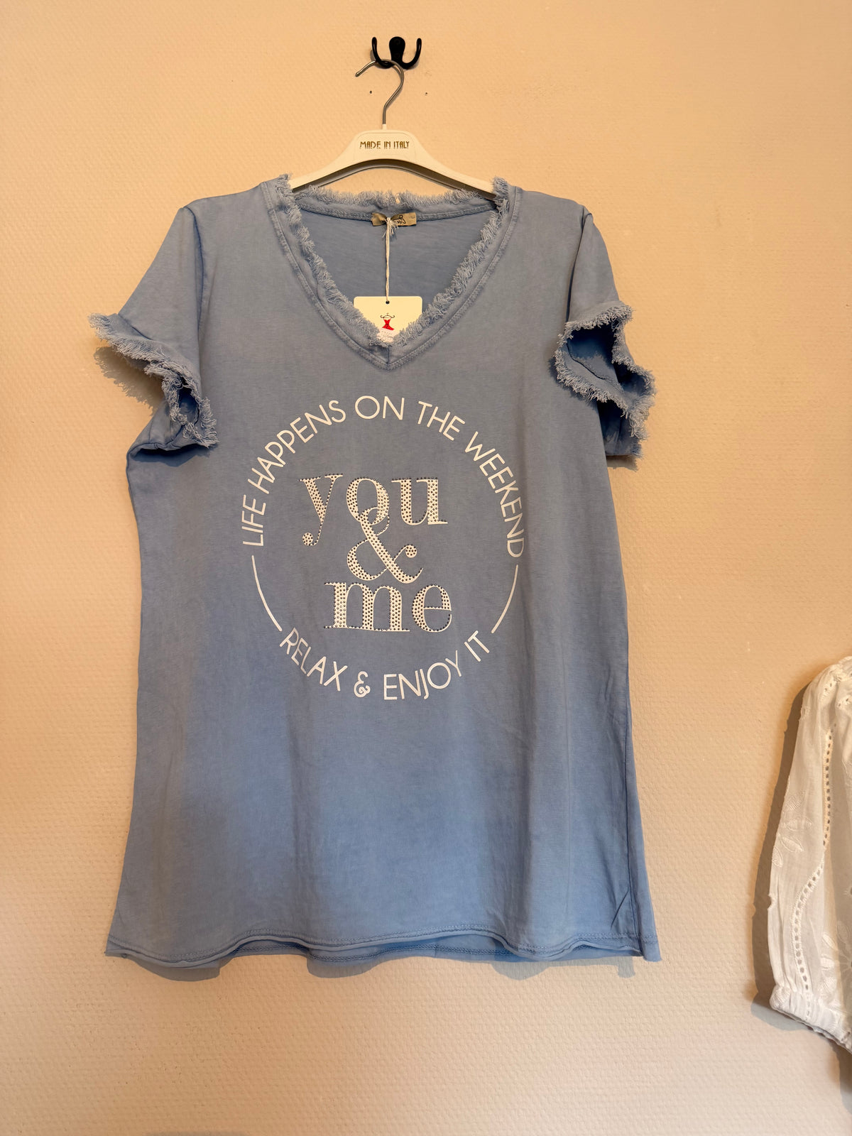 T-Shirt „Weekend Mood“ 💙✨