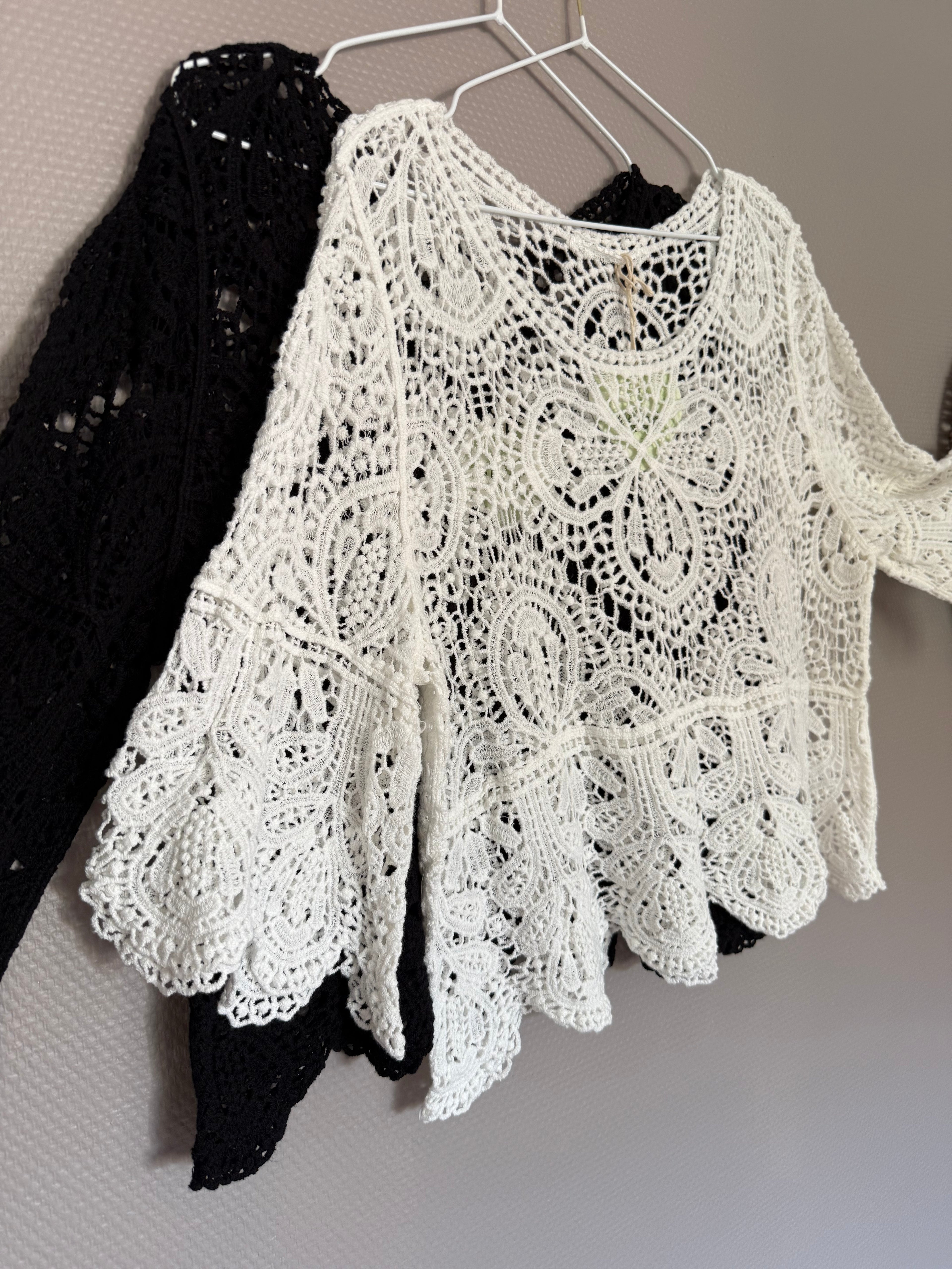 Häkelshirt im Boho Look-feminin und besonders