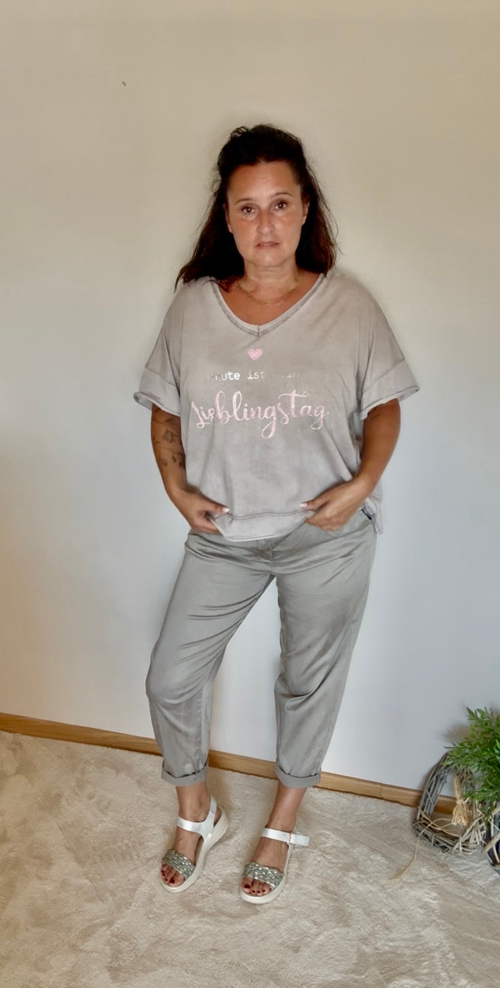 Lieblingstag Shirt – Taupe Dream ✨