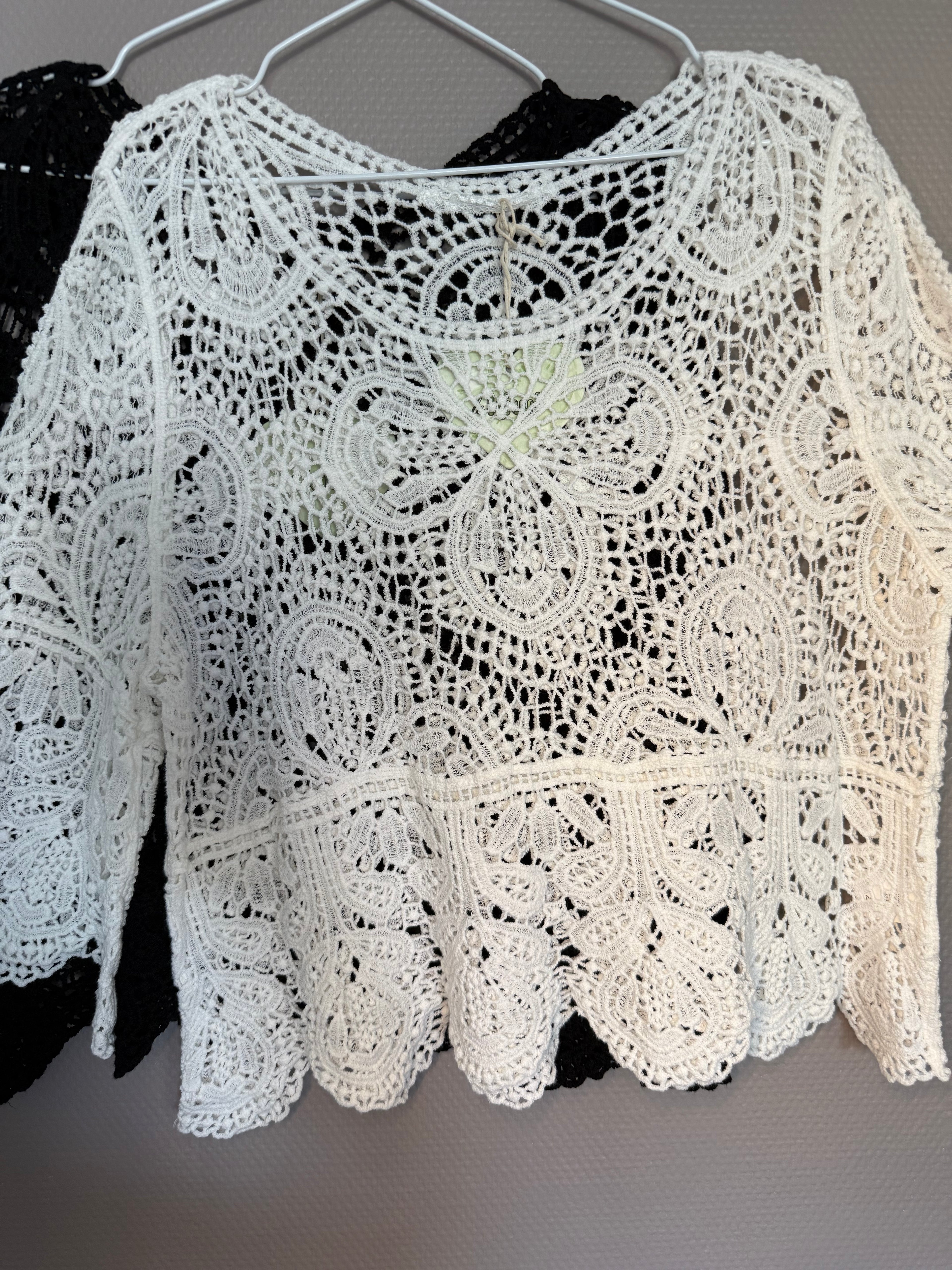 Häkelshirt im Boho Look-feminin und besonders