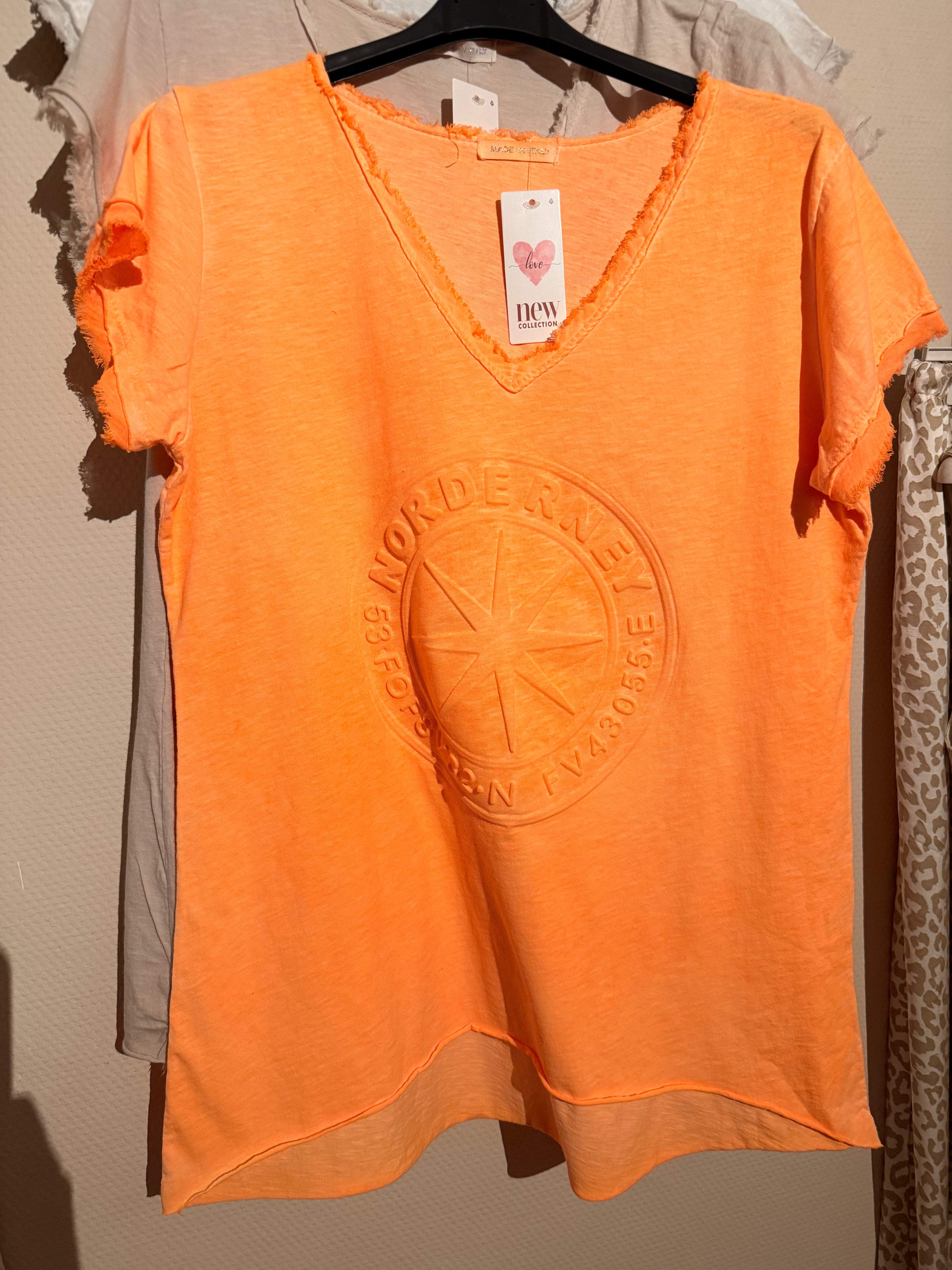 T-Shirt „Nordern Eye“ mit 3D-Reliefdruck