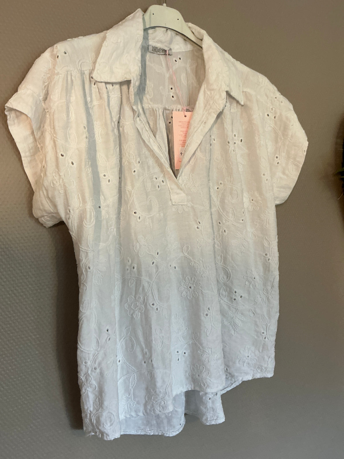 Spitzenbluse, eleganter Touch Blickdicht und feminin