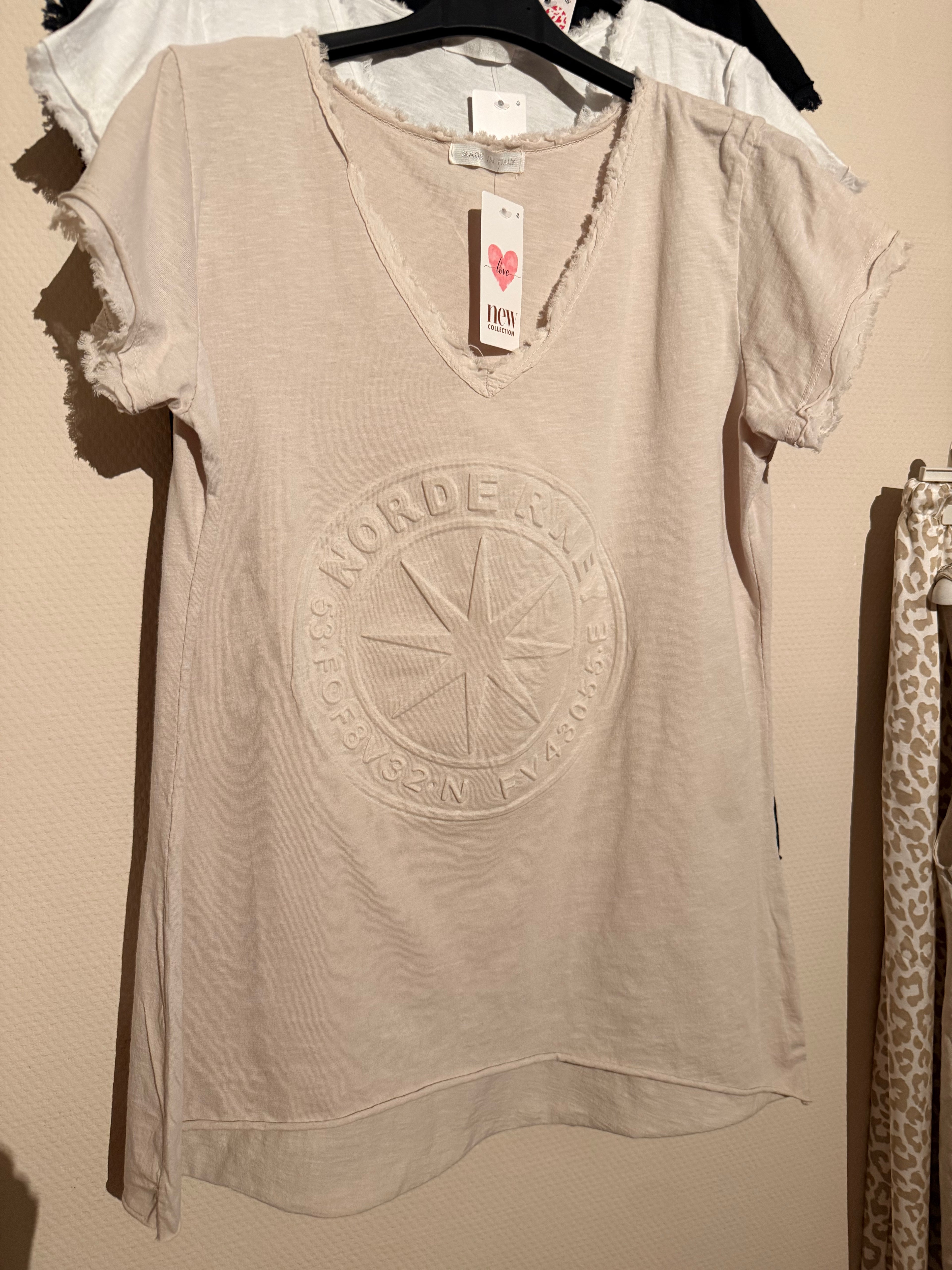 T-Shirt „Nordern Eye“ mit 3D-Reliefdruck