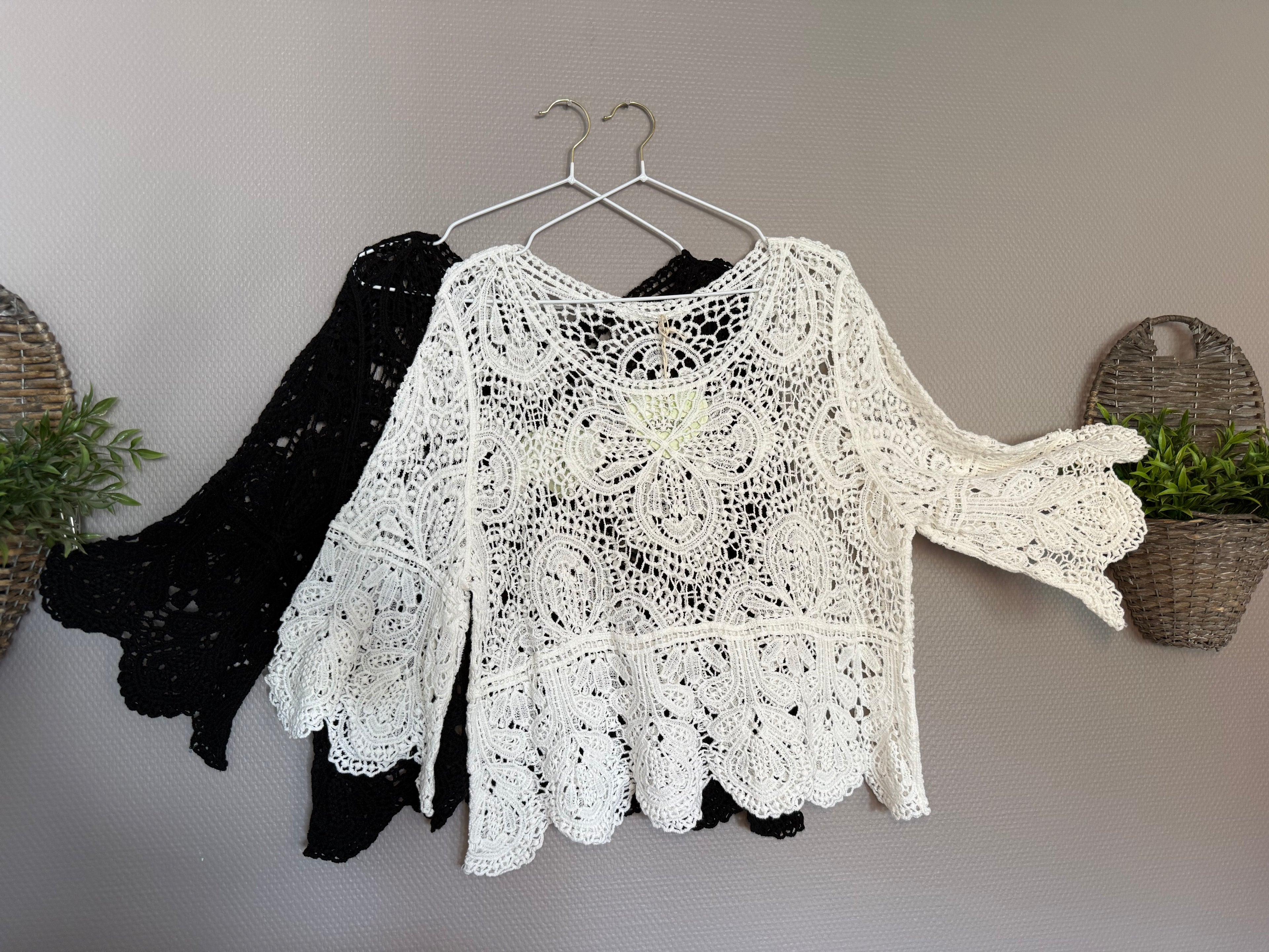 Häkelshirt im Boho Look-feminin und besonders