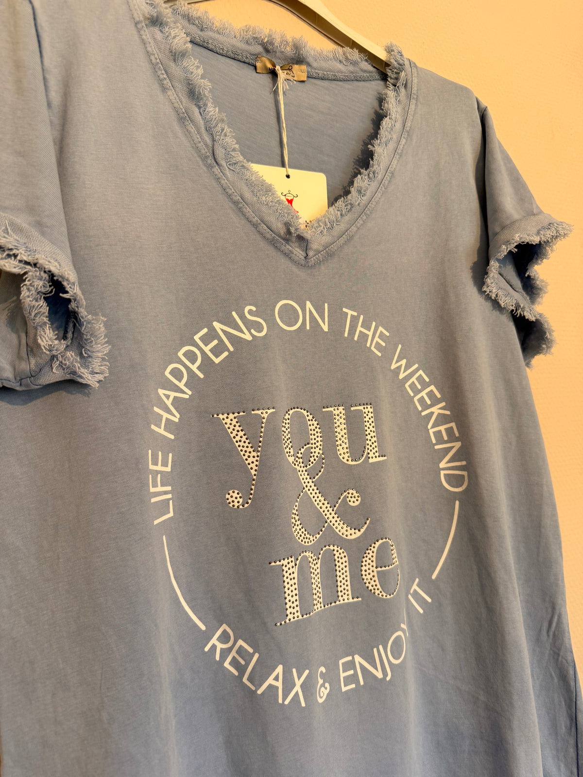 T-Shirt „Weekend Mood“ 💙✨