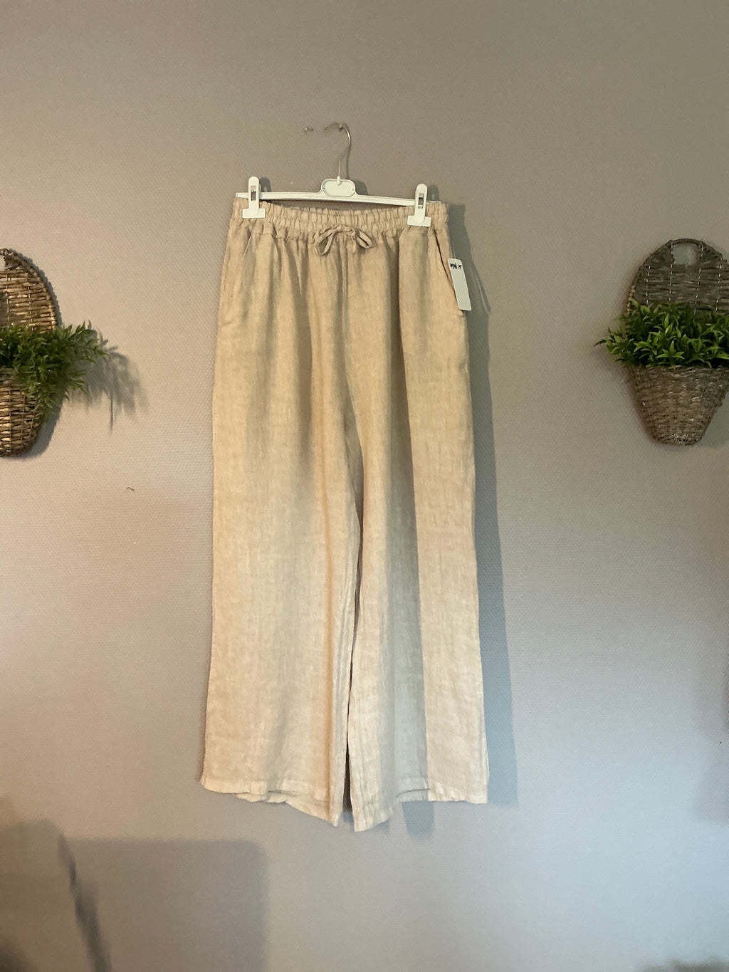 Leinenhose, Palma gerade & weit